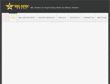 Tablet Screenshot of mil-specgroup.com